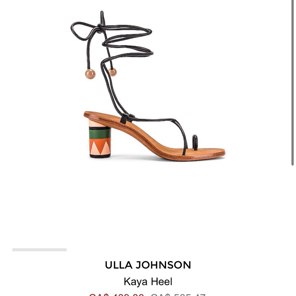 Ulla Johnson Kaya Heel Sandals new in size 37